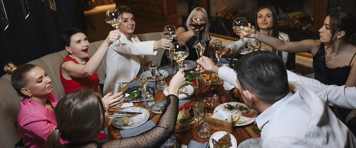 Новогодний корпоратив агентства недвижимости «АСКА» 2025